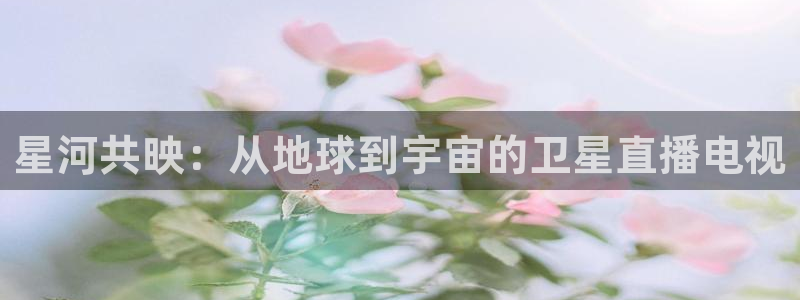 可以看五星体育直播的app：星河共映：从地球到宇宙的卫星直播电视